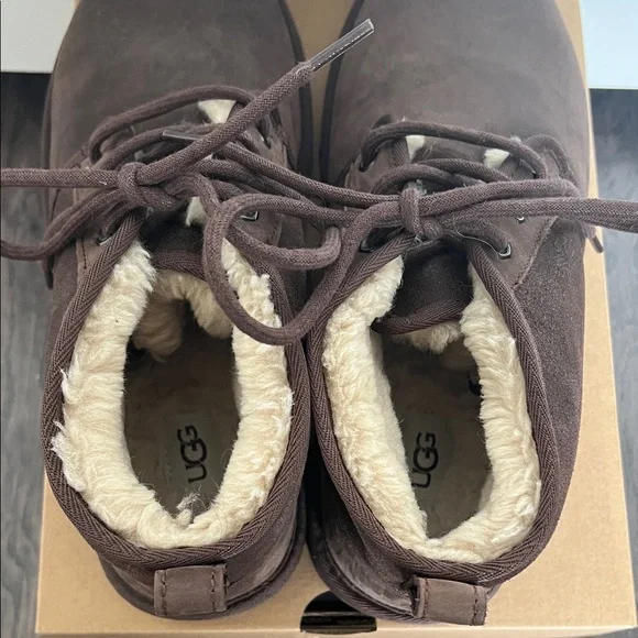 NEW UGG Men's Chocolate Brown Chukka Boots - Picture 11 of 11